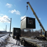 Городская власть передала Национальной полиции современные блок-модули Городская власть передала Национальной полиции современные блок-модули