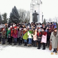 У Стрию відбувся святковий флешмоб Щедрик У Стрию відбувся святковий флешмоб Щедрик