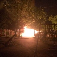 У Львові вночі згоріло п'ять авто(ФОТО) У Львові вночі згоріло п'ять авто(ФОТО)