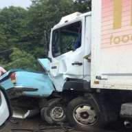 У Пустомитівському районі на трасі У Пустомитівському районі на трасі