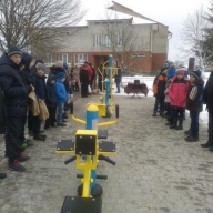 На Миколаївщині відкрили новий спортивний майданчик На Миколаївщині відкрили новий спортивний майданчик