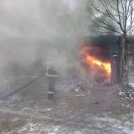 У Львові горів гараж У Львові горів гараж