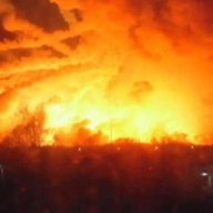 Военный прокурор назвал причину взрывов на арсенале в Балаклее Военный прокурор назвал причину взрывов на арсенале в Балаклее