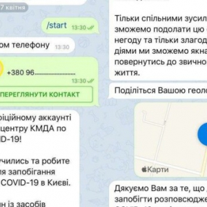 �������������� ������������ ������� ����� � ������� Telegram-����