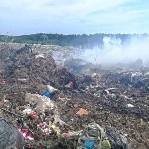 У Макухівці знову пожежа — горить сміттєзвалище У Макухівці знову пожежа — горить сміттєзвалище
