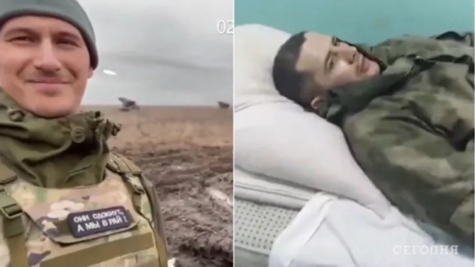 Окупант, який радів обстрілам у бік Маріуполя, визнав, що Путін – ху*йло (відео) Окупант, який радів обстрілам у бік Маріуполя, визнав, що Путін – ху*йло (відео)