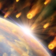 На Землю летят осколки погибшей возле Солнца кометы На Землю летят осколки погибшей возле Солнца кометы