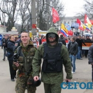 В Одессе пророссийские активисты стараются походить на В Одессе пророссийские активисты стараются походить на