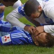 У Олега Гусева сломана челюсть и выбит зуб У Олега Гусева сломана челюсть и выбит зуб