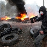 Под Славянском ночью напали на лагерь Нацгвардии Под Славянском ночью напали на лагерь Нацгвардии