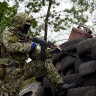 Украинские военные не проводили обстрел жилых кварталов в Славянске Украинские военные не проводили обстрел жилых кварталов в Славянске