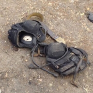 Покореженная техника боевиков в районе 5-го блокпоста сил АТО под Славянском Покореженная техника боевиков в районе 5-го блокпоста сил АТО под Славянском