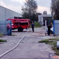 В Житомире горела типография: огонь уничтожил печатную машину и склад с продукцией В Житомире горела типография: огонь уничтожил печатную машину и склад с продукцией