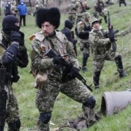 Около 40 минут с территории России обстреливали позиции сил АТО Около 40 минут с территории России обстреливали позиции сил АТО