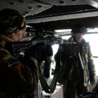 Боевики не прекращают обстреливать окрестности Дзержинска и Горловки Боевики не прекращают обстреливать окрестности Дзержинска и Горловки