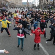 В центре Киева будут устраивать массовые танцевальные зарядки В центре Киева будут устраивать массовые танцевальные зарядки