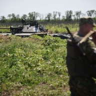 Жители Горловки пережили кошмарную ночь Жители Горловки пережили кошмарную ночь