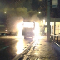 В Полтаве женщина зажгла в маршрутке В Полтаве женщина зажгла в маршрутке