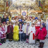 Різдвяний вертеп у селі Заріччя на Жидачівщині Різдвяний вертеп у селі Заріччя на Жидачівщині