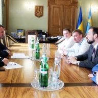 Олег Синютка зустрівся з міністром юстиції України Олег Синютка зустрівся з міністром юстиції України