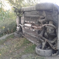 На автодорозі «Луцьк -Львів» в с. Сабанівка авто перевернулося від зіткнення з електоопорою (ФОТО) На автодорозі «Луцьк -Львів» в с. Сабанівка авто перевернулося від зіткнення з електоопорою (ФОТО)