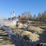 У Новому Роздолі горіли залишки сірки на відкритій території У Новому Роздолі горіли залишки сірки на відкритій території