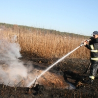 У Пустомитівському районі загорілося торфовище У Пустомитівському районі загорілося торфовище